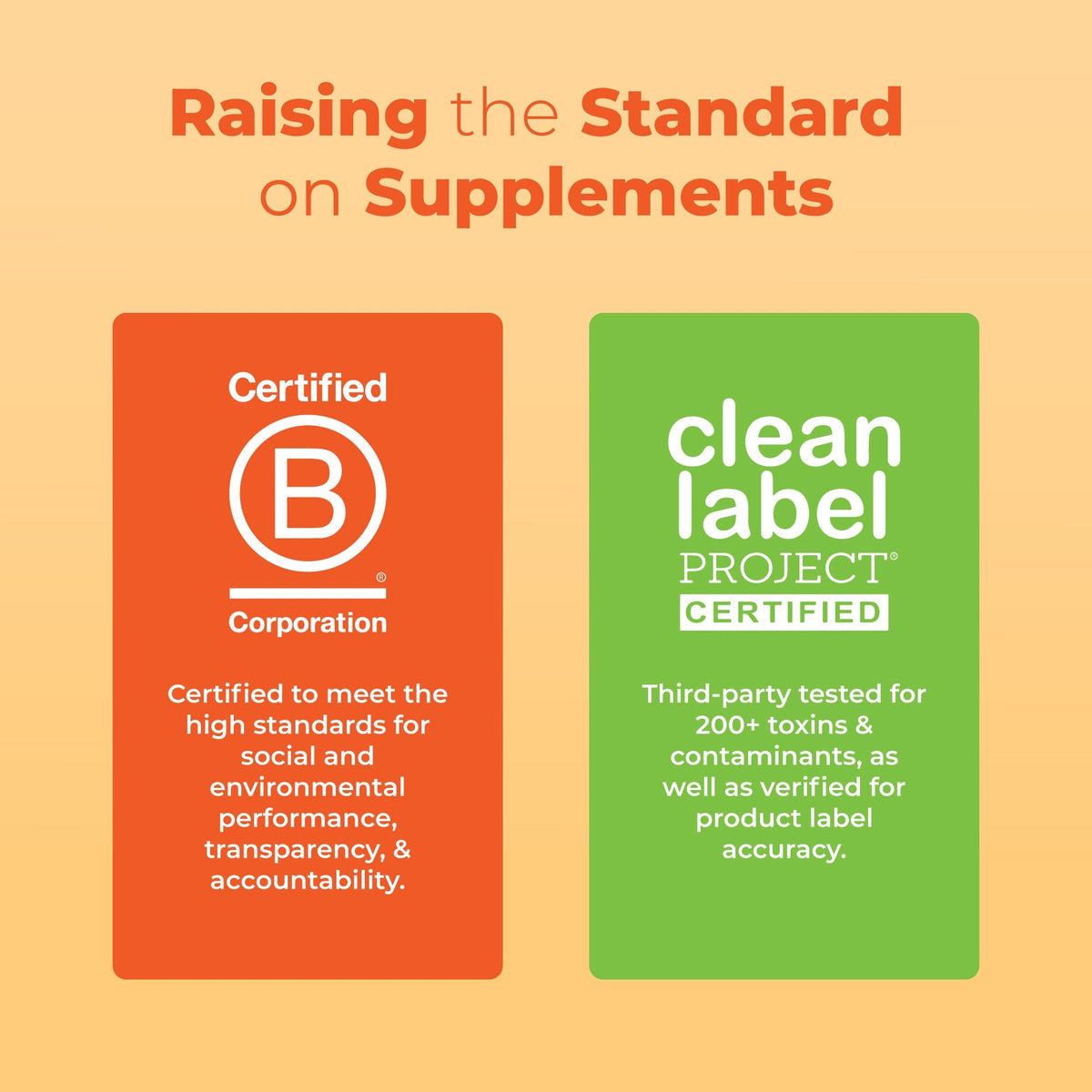 Organic Vitamin C Liquid Drops B Corp Clean Label Project Certified