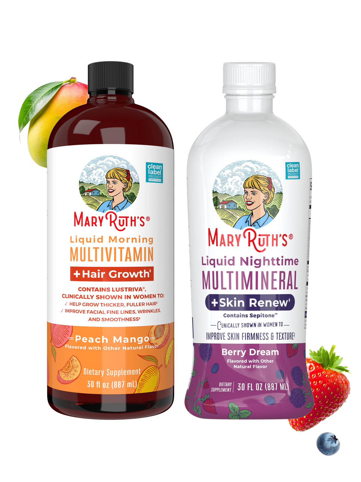 AM & PM Routine + Hair Growth & Skin Support2