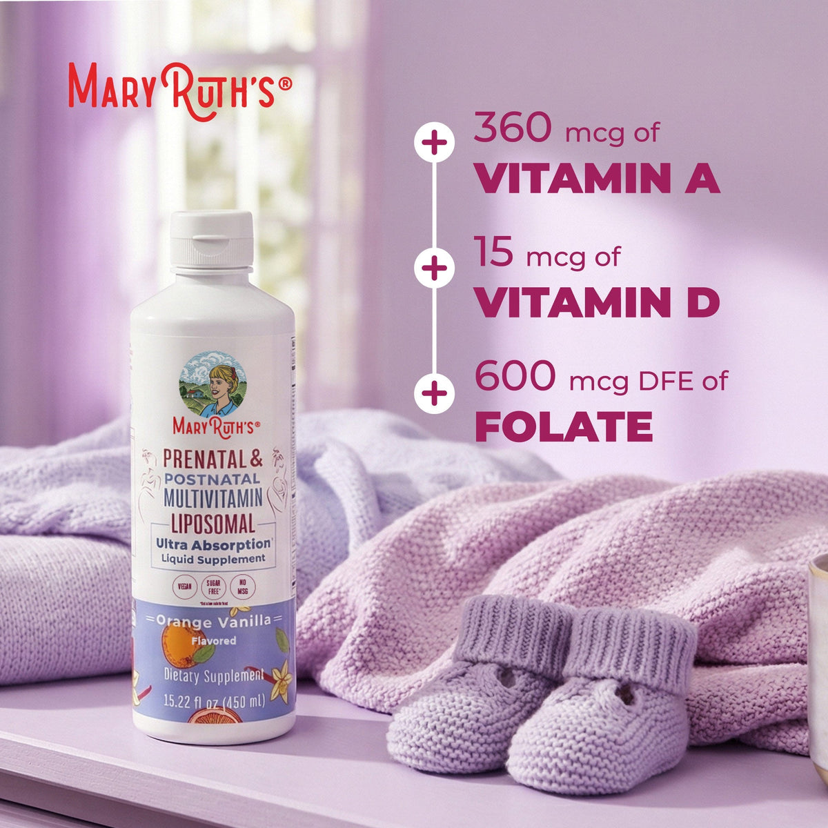 Prenatal Postnatal Multivitamin Liposomal – Benefits 2