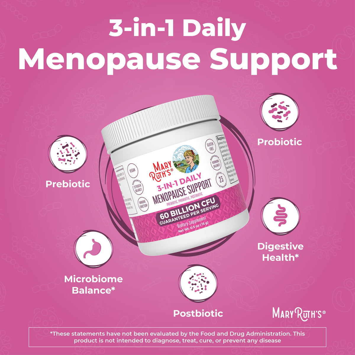 3-in-1 Menopause Support Powder Daily