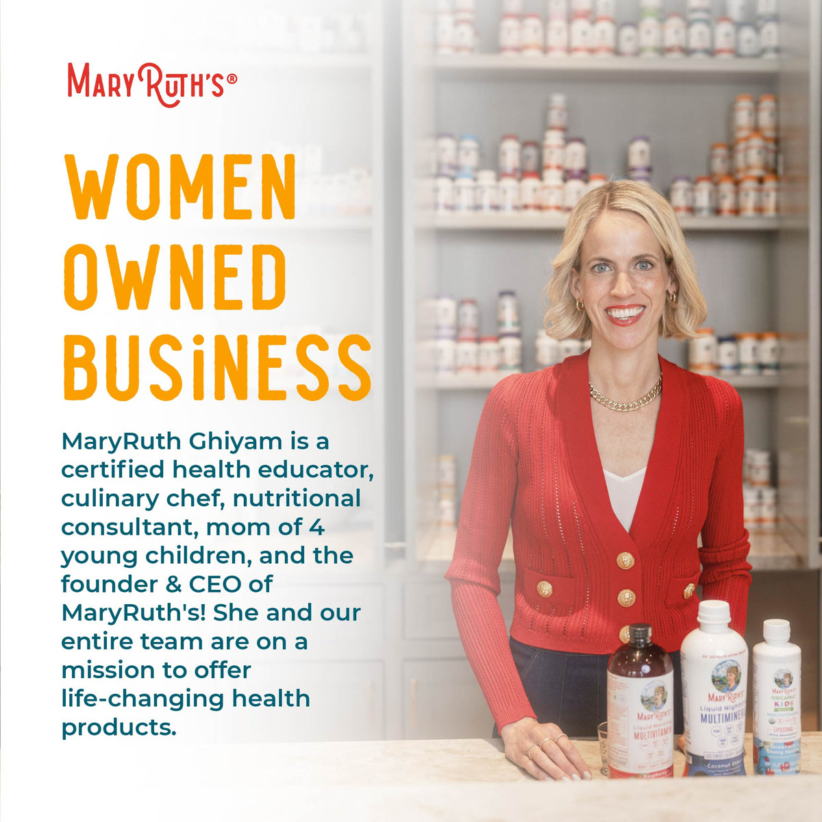 Organic Turmeric Herbal Drops Women Owned