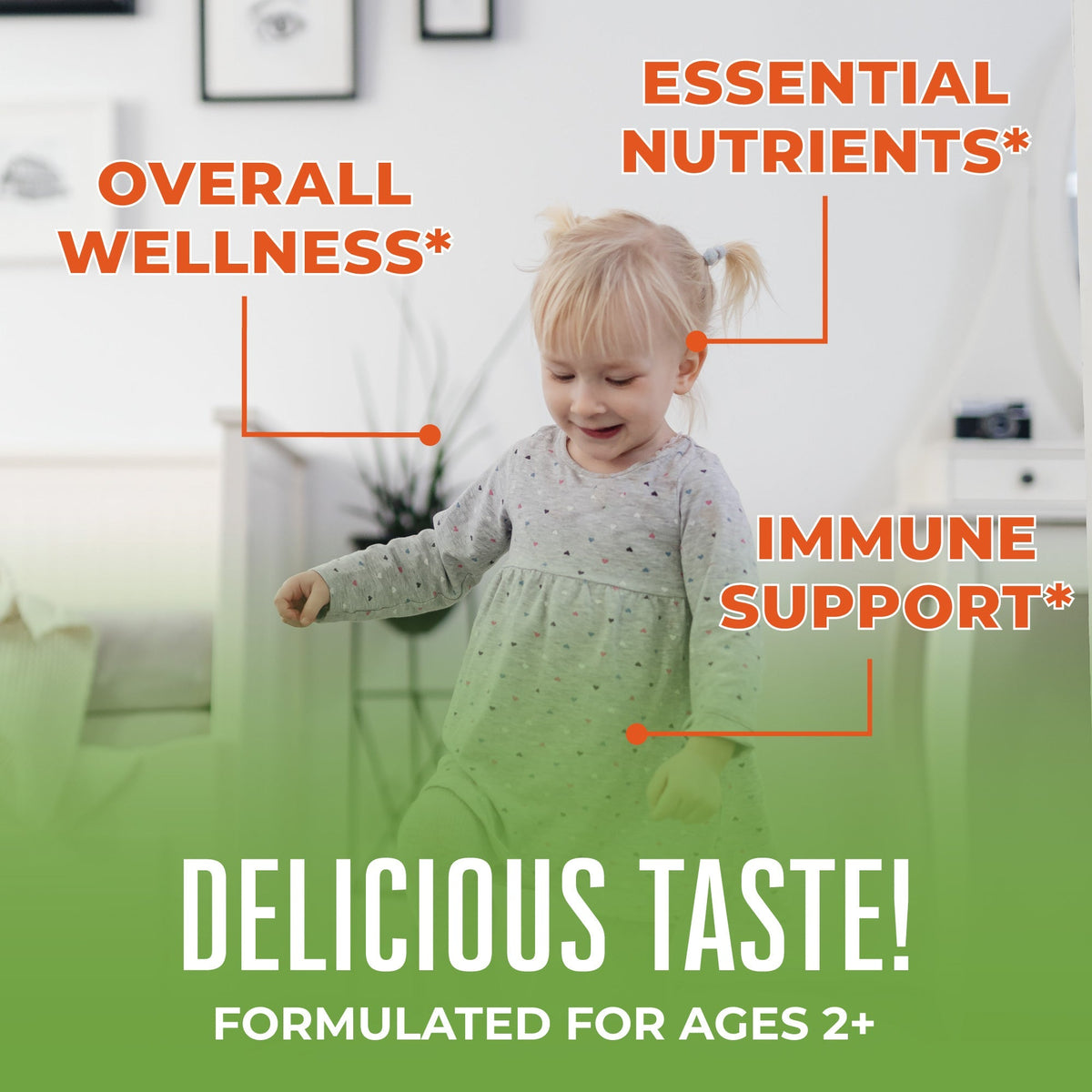 Toddler Multivitamin Gummies 60 Count Benefits