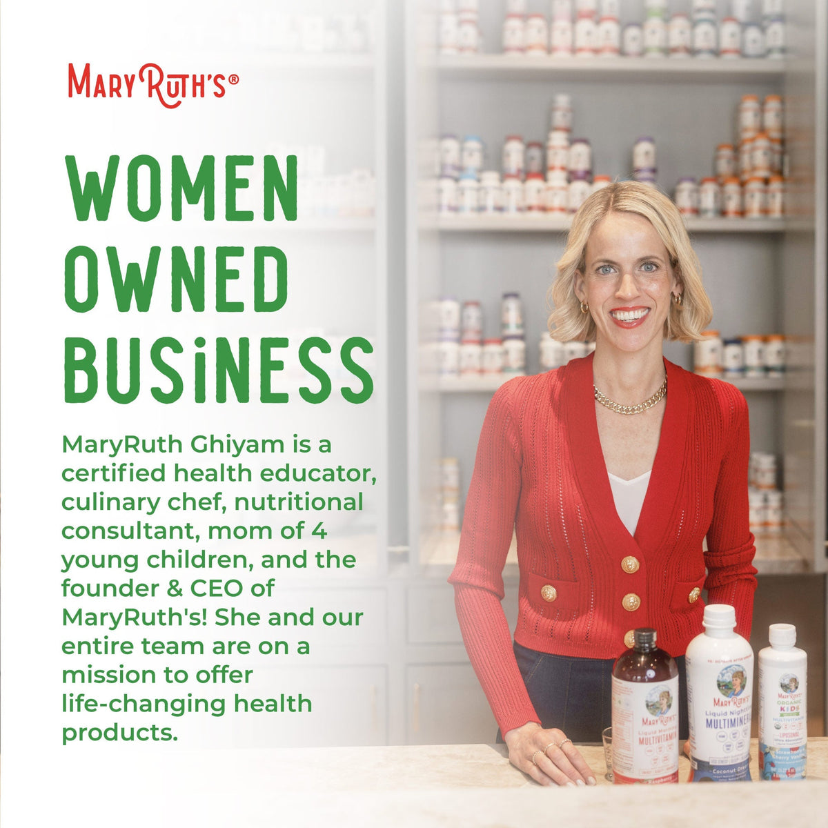 L-Theanine Liquid Drops Women Owned