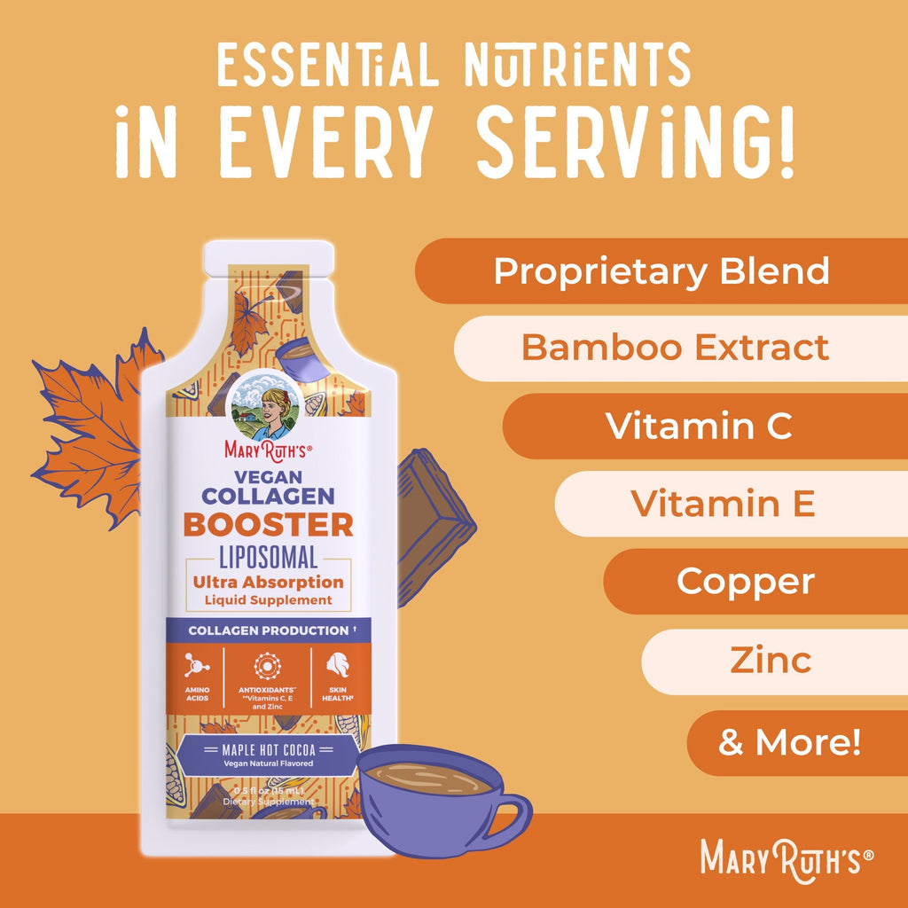 Vegan Collagen Booster Liposomal Pouches Ingredients