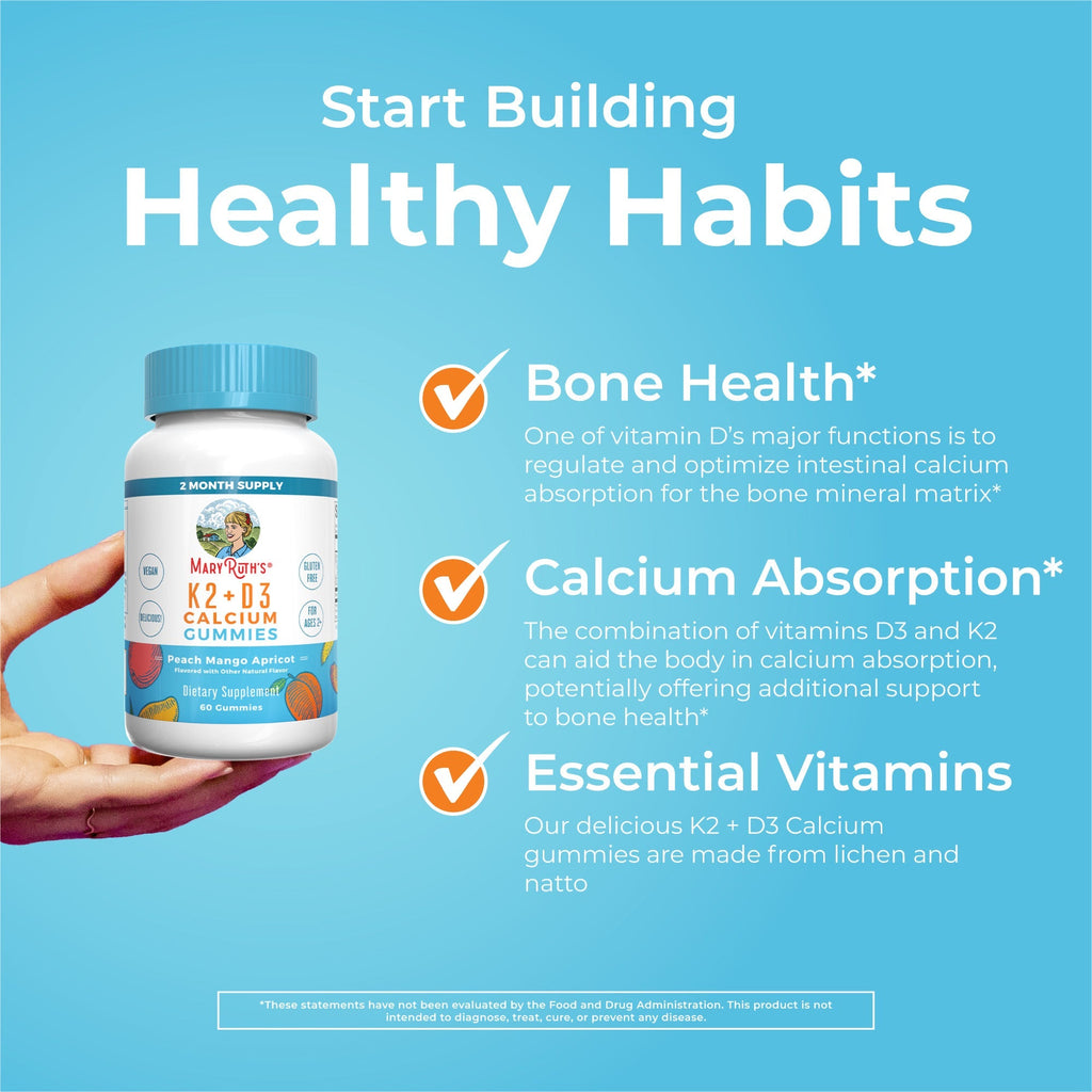 K2 + D3 Calcium Gummies Healthy Habits