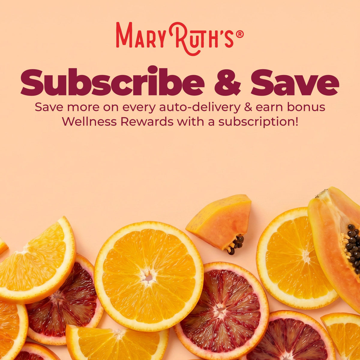 Men's Multivitamin Gummies Papaya Orange 60ct Subscribe & Save