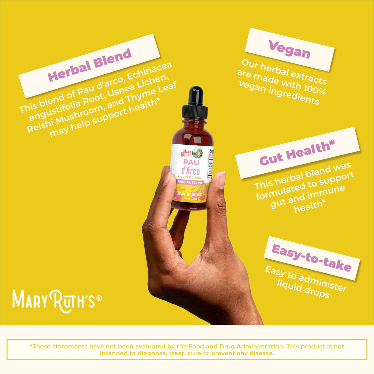Pau d’Arco Herbal Blend Liquid Drops Benefits 3