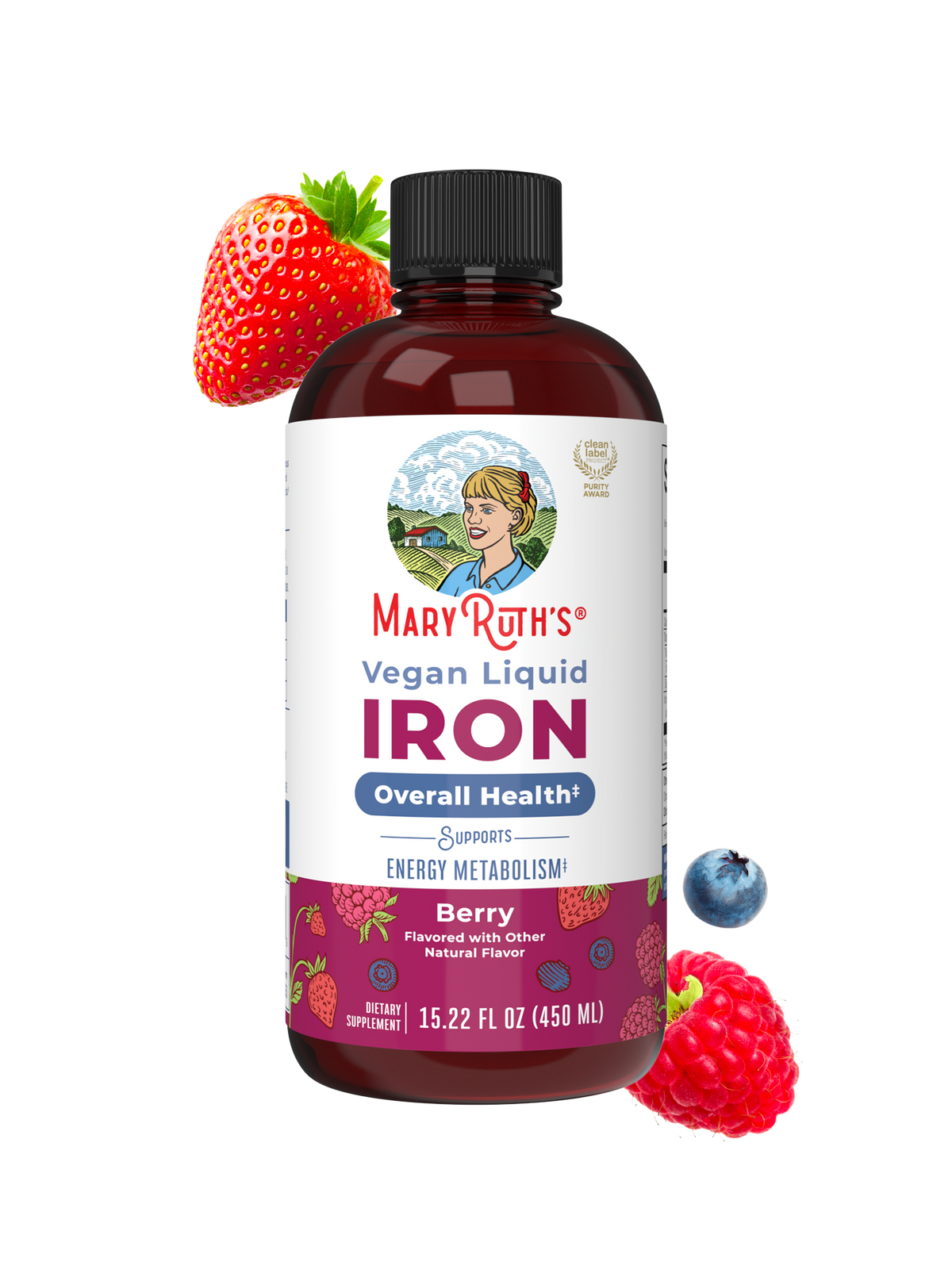 Liquid Iron Berry 15oz